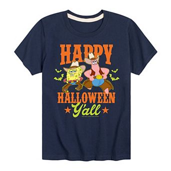 Boys 8-20 Nickelodeon SpongeBob SquarePants Happy Halloween Y'all Graphic Tee