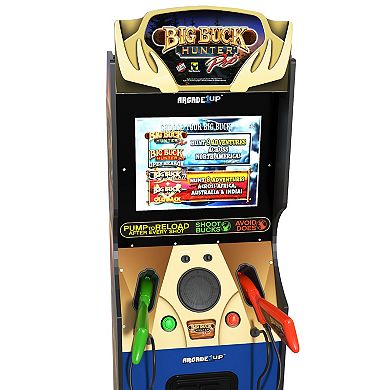 Arcade 1 Up Big Buck Deluxe Edition Hunter Arcade