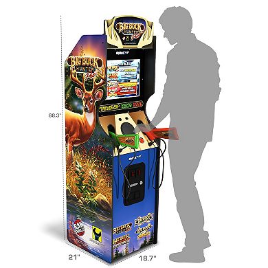 Arcade 1 Up Big Buck Deluxe Edition Hunter Arcade