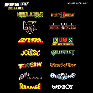 Arcade 1 Up Mortal Kombat II Deluxe Arcade Game