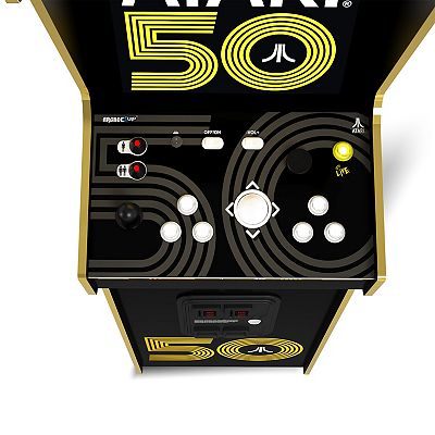 Arcade 1 Up Atari 50th Anniversary 17 in. Deluxe Arcade Machine