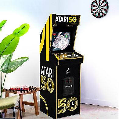 Arcade 1 Up Atari 50th Anniversary 17-in. Deluxe Arcade Machine