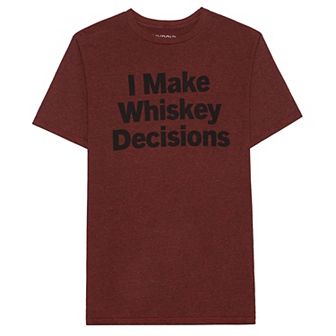Men's WHISKEY DECISIONS Tee