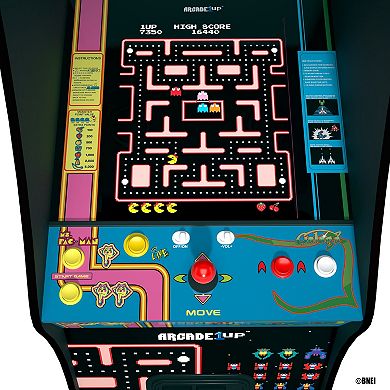 Arcade1Up Class of '81 Ms. PAC-Man/Galaga Deluxe Edition Arcade Machine