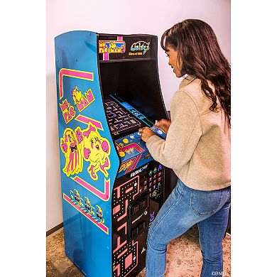 Arcade1Up Class of '81 Ms. PAC-Man/Galaga Deluxe Edition Arcade Machine