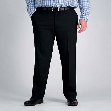 Big & Tall Haggar® Premium Comfort Straight-Fit Flat-Front Dress Pants