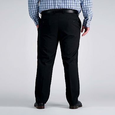 Big & Tall Haggar® Premium Comfort Straight-Fit Flat-Front Dress Pants