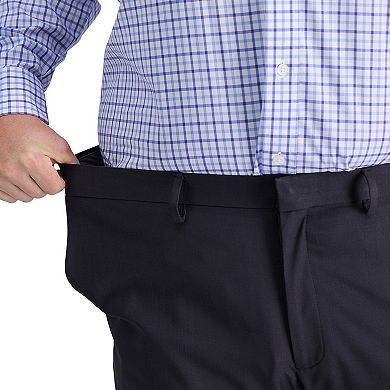 Big & Tall Haggar® Premium Comfort Straight-Fit Flat-Front Dress Pants