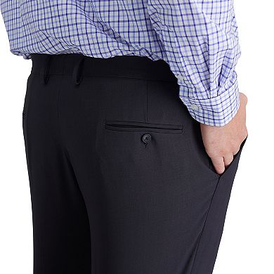 Big & Tall Haggar® Premium Comfort Straight-Fit Flat-Front Dress Pants