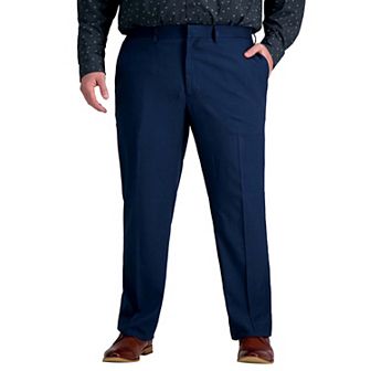 Big & Tall Haggar® Premium Comfort Straight-Fit Flat-Front Dress Pants