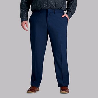 Big & Tall Haggar® Premium Comfort Straight-Fit Flat-Front Dress Pants