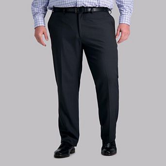 Big & Tall Haggar® Premium Comfort Straight-Fit Flat-Front Dress Pants