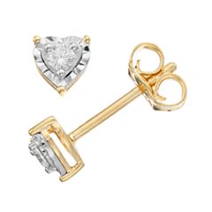 Kohls diamond earrings deals