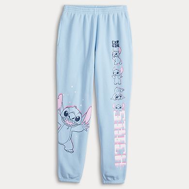 Disney's Lilo & Stitch Juniors' Glitch Stitch Jogger Pants