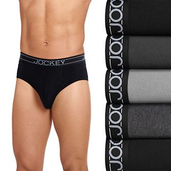 Men's Jockey® 5-Pack Lightweight Cotton Blend Brief
