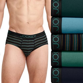 Men's Jockey® 5-Pack Lightweight Cotton Blend Brief