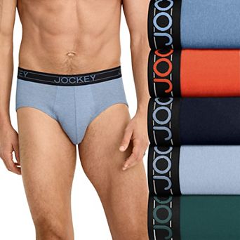 Men's Jockey® 5-Pack Lightweight Cotton Blend Brief