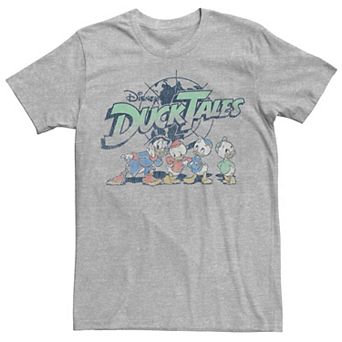 Disney's DuckTales Men's McDucks Retro Globe Logo Graphic Tee