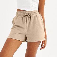 Kohls khaki cheap shorts womens