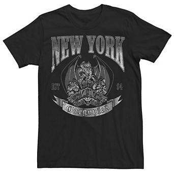 Disney's Gargoyles Men's New York Est. 94 Statues Graphic Tee