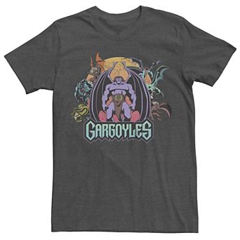 Disney's Gargoyles Men's Sunrise Group Shot Graphic Tee