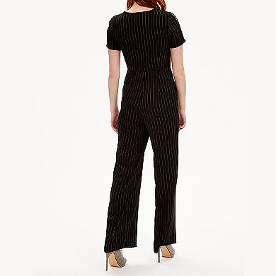 Women's Focus By Shani Striped Jumpsuit