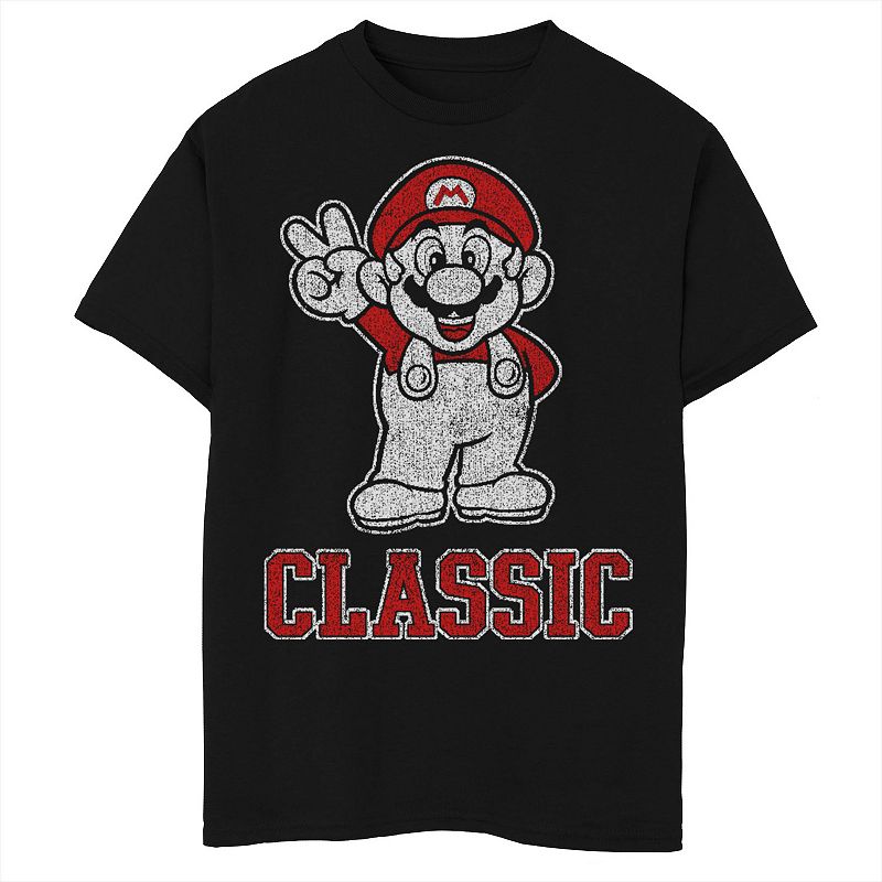 Boys Nintendo Super Mario Classic Graphic Tee, Boy's, 