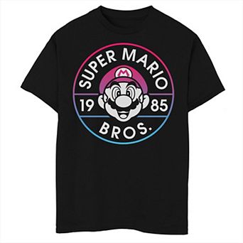Boys Super Mario Bros. 1985 Gradient Graphic Tee