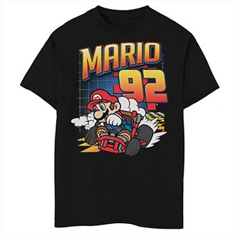 Boys Nintendo Mario Kart 92 Go Drift Graphic Tee