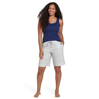 Plus Size Jockey® Everyday Cotton Bermuda Pajama Shorts