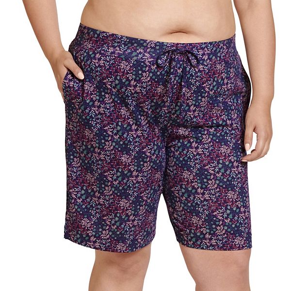Plus Size Jockey® Everyday Cotton Bermuda Pajama Shorts