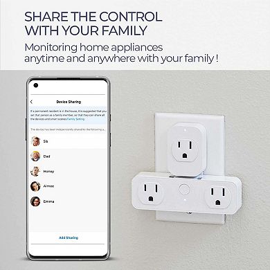 Smart Single Wi-Fi Outlet Plug