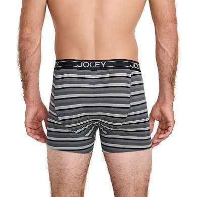Men's Jockey® 4-Pack Lightweight Cotton Blend 5" Boxer Brief