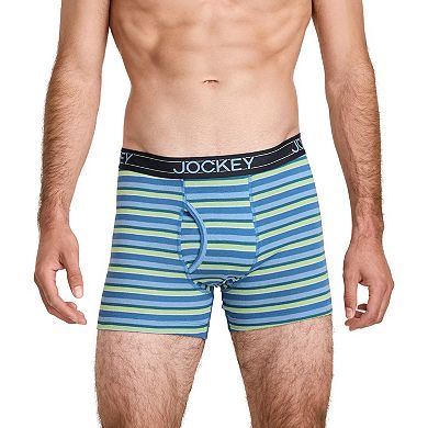 Men's Jockey® 4-Pack Lightweight Cotton Blend 5" Boxer Brief