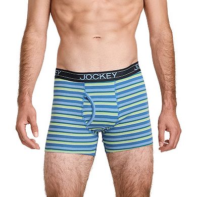 Men's Jockey® 4-Pack Cotton Blend Boxer Brief