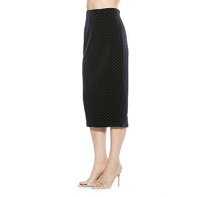 Women's Alexia Admor Jayden Fitted Midi Skirt