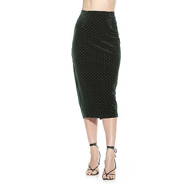 Women's Alexia Admor Jayden Fitted Midi Skirt