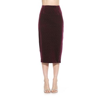 Women's Alexia Admor Jayden Fitted Midi Skirt