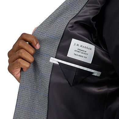 Men's J.M. Haggar™ Premium Tailored Fit Windowpane Sport Jacket