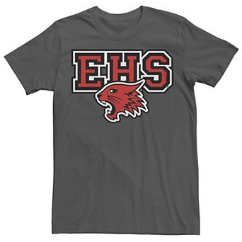 Disney's High School Musical Men's East High School Wildcat Head Logo Graphic Tee