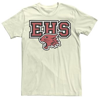 Disney's High School Musical Men's East High School Wildcat Head Logo Graphic Tee