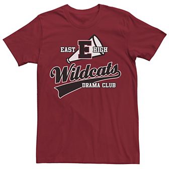 Disney's High School Musical Men's East High Wildcats Drama Club Graphic Tee