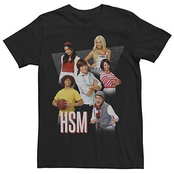 Disney's High School Musical Men's Cast Group Shot Graphic Tee