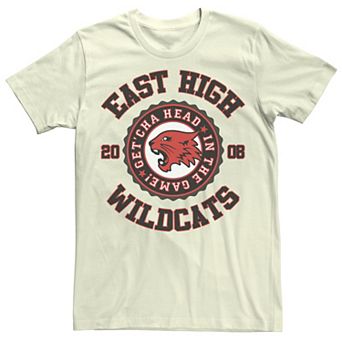 Disney's High School Musical Men's East High Wildcats 2008 Graphic Tee