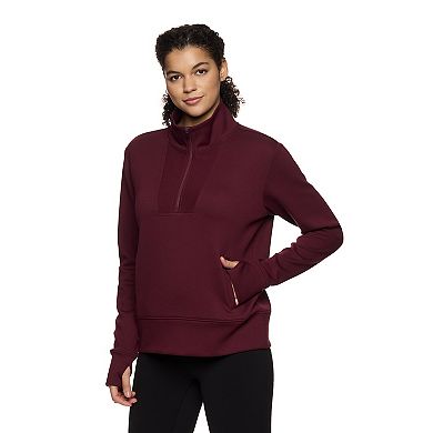 Women's Gaiam Ribbed Quarter-Zip Jacket