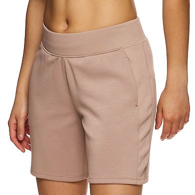 Women's Gaiam Hudson Rib Mix Stretch Shorts