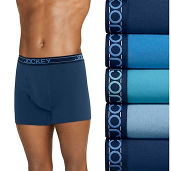 Men's Jockey® 4+1 Bonus Pack Cotton Blend 5" Boxer Briefs