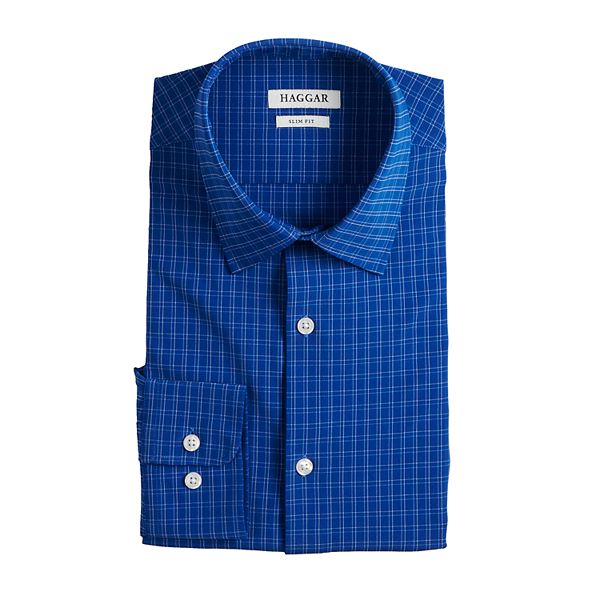 Men's Haggar® Slim-Fit Smart Wash™ Wrinkle Free Dress Shirt