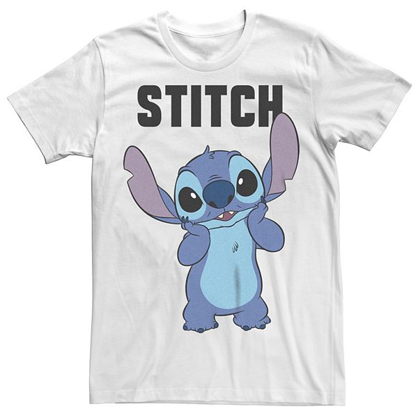 Disney's Lilo & Stitch Men's Cute Bashful Tee