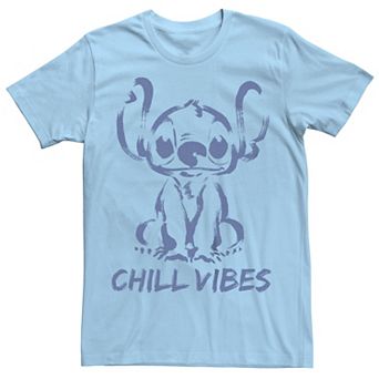 Disney's Lilo & Stitch Men's Chill Vibes Brush Tee